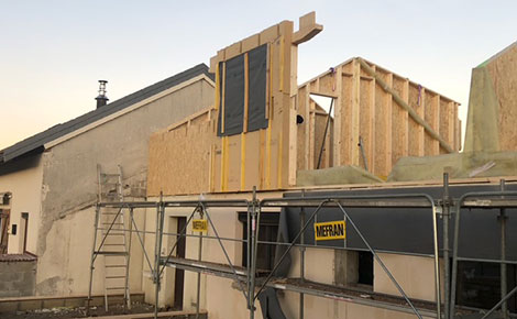 Rénovation et d’agrandissement de pavillon ossature bois